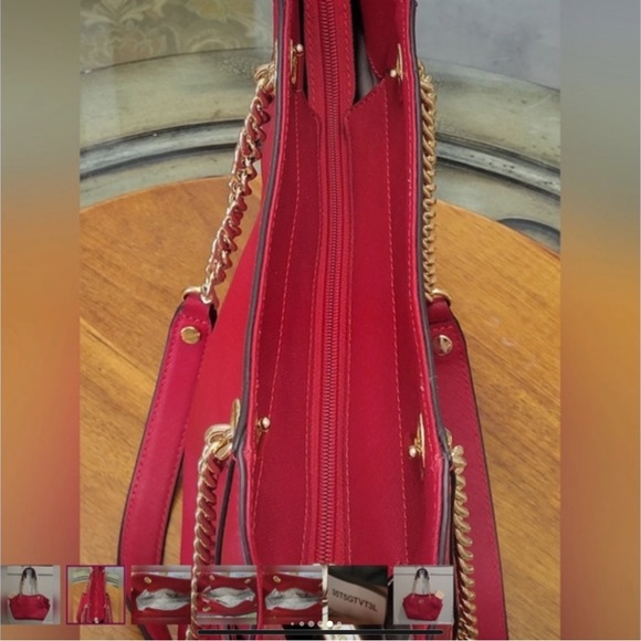 Michael Kors Jet Set Travel Large Chain Shoulder Tote - Picture 2 of 6